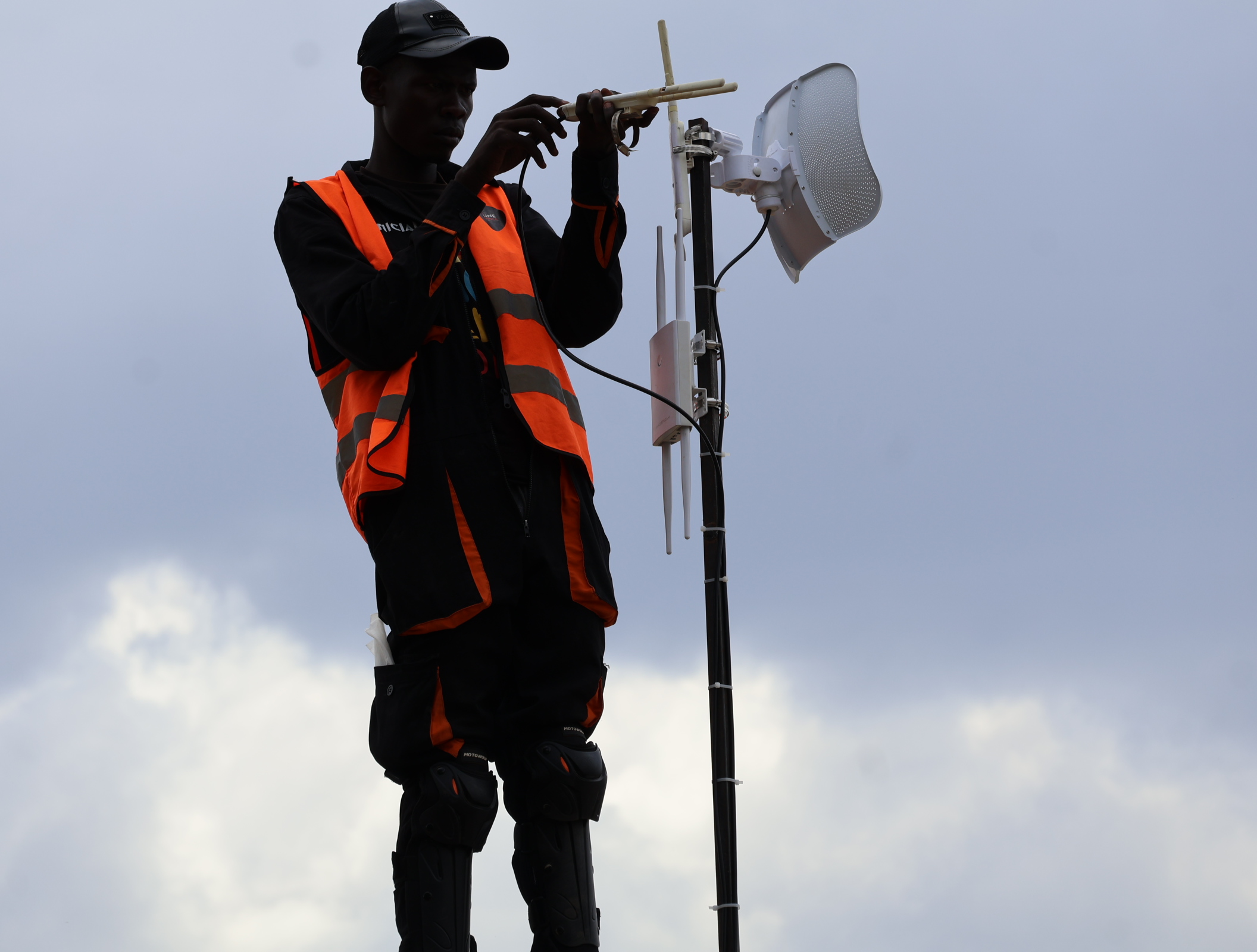 Health center using network